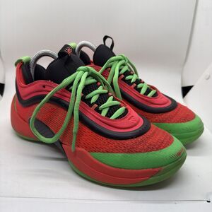 Adidas D.O.N. Issue #6 J Big Apple Lucid Red Screaming Green Core Black Size 6